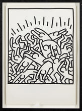 Load image into Gallery viewer, KEITH HARING<br>UNTITLED (DOLPHIN AND CROWD FRAMED)