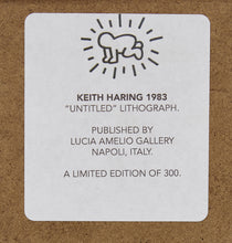 Load image into Gallery viewer, KEITH HARING<br>UNTITLED (DOLPHIN AND CROWD FRAMED)
