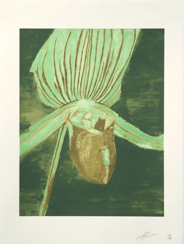LUC TUYMANS - ORCHID (FRAMED)