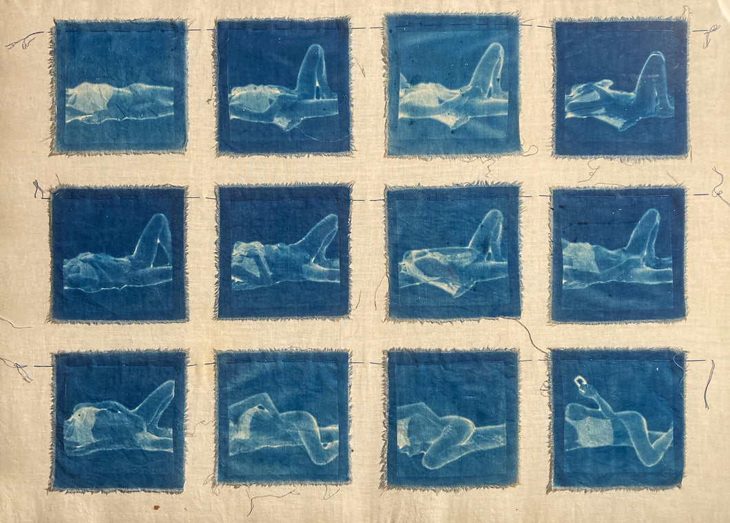 MAARTEN MARCHAU - Cyanotype on textile 02