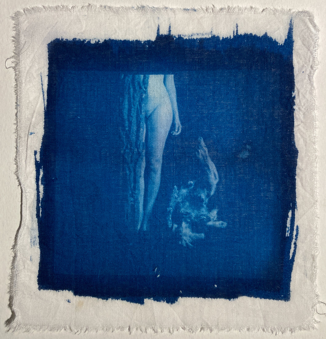 MAARTEN MARCHAU - Cyanotype on textile 04