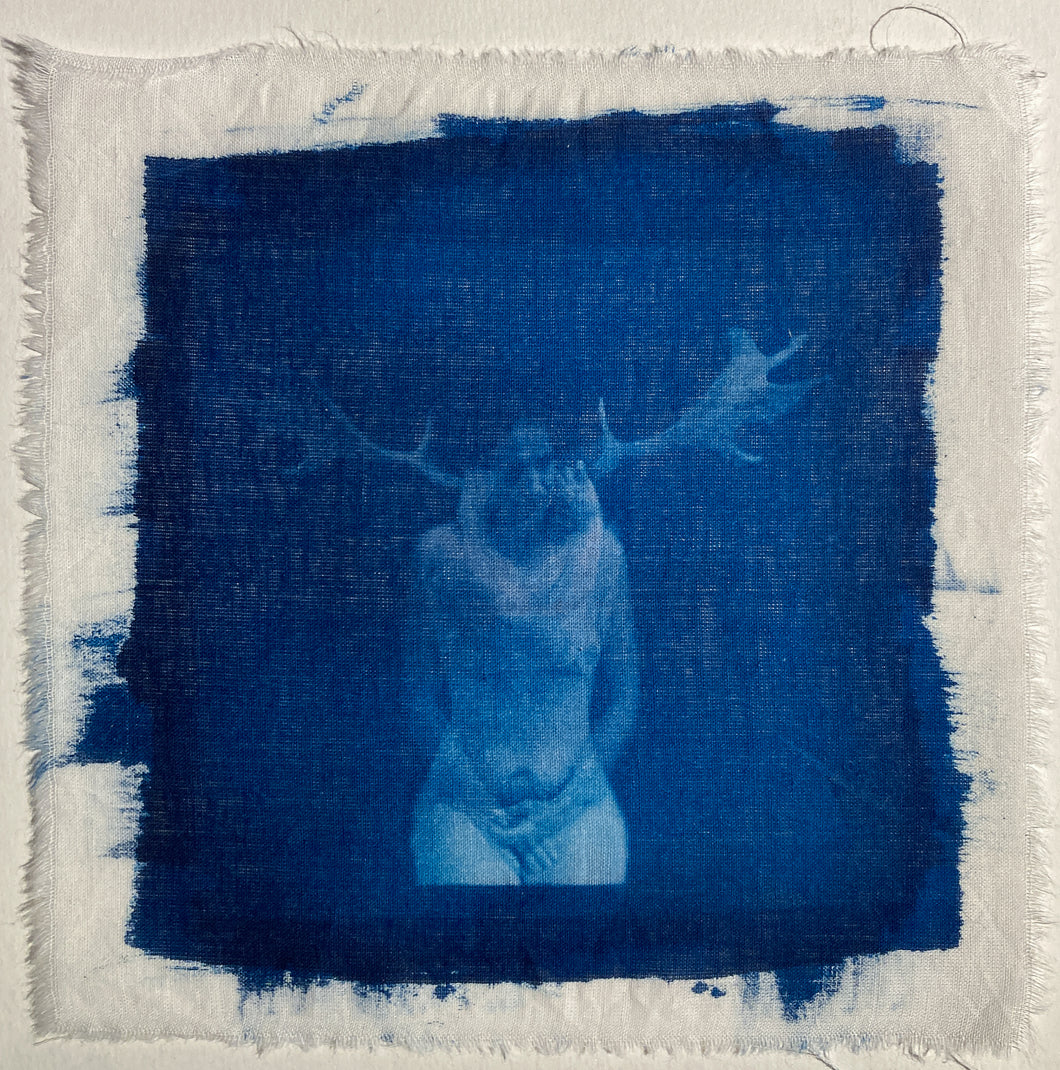 MAARTEN MARCHAU - Cyanotype on textile 05