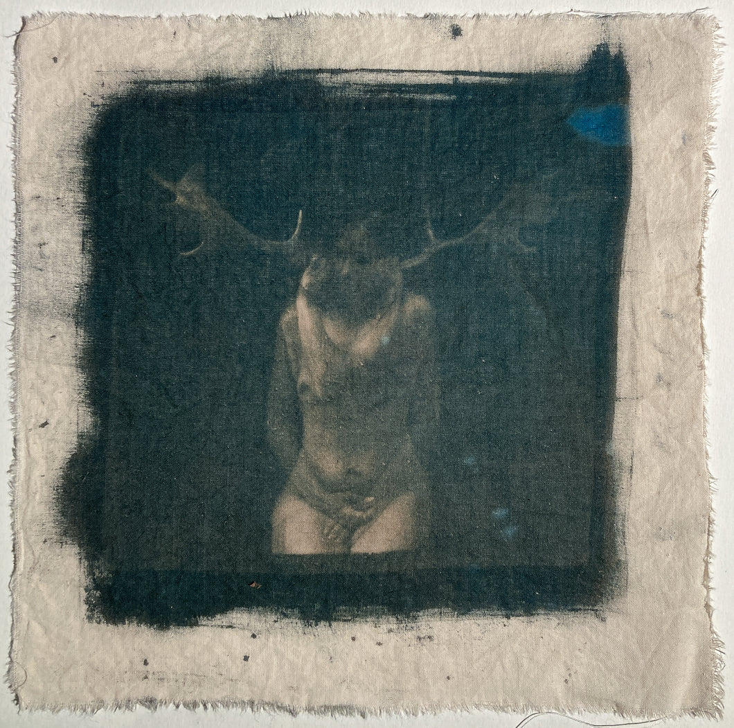 MAARTEN MARCHAU - Cyanotype on textile 06