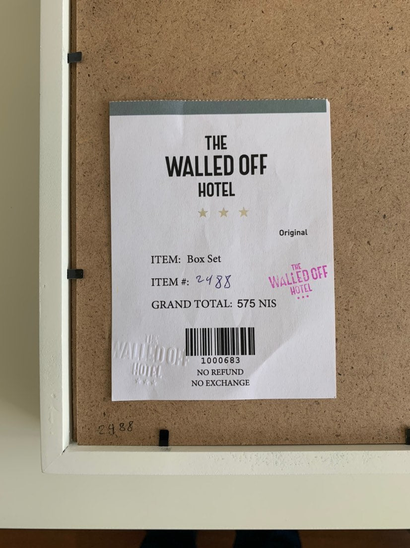 バンクシー The Walled Off Hotel Box Banksy Banksy バンクシー The Walled Off Hotel オフィシャル