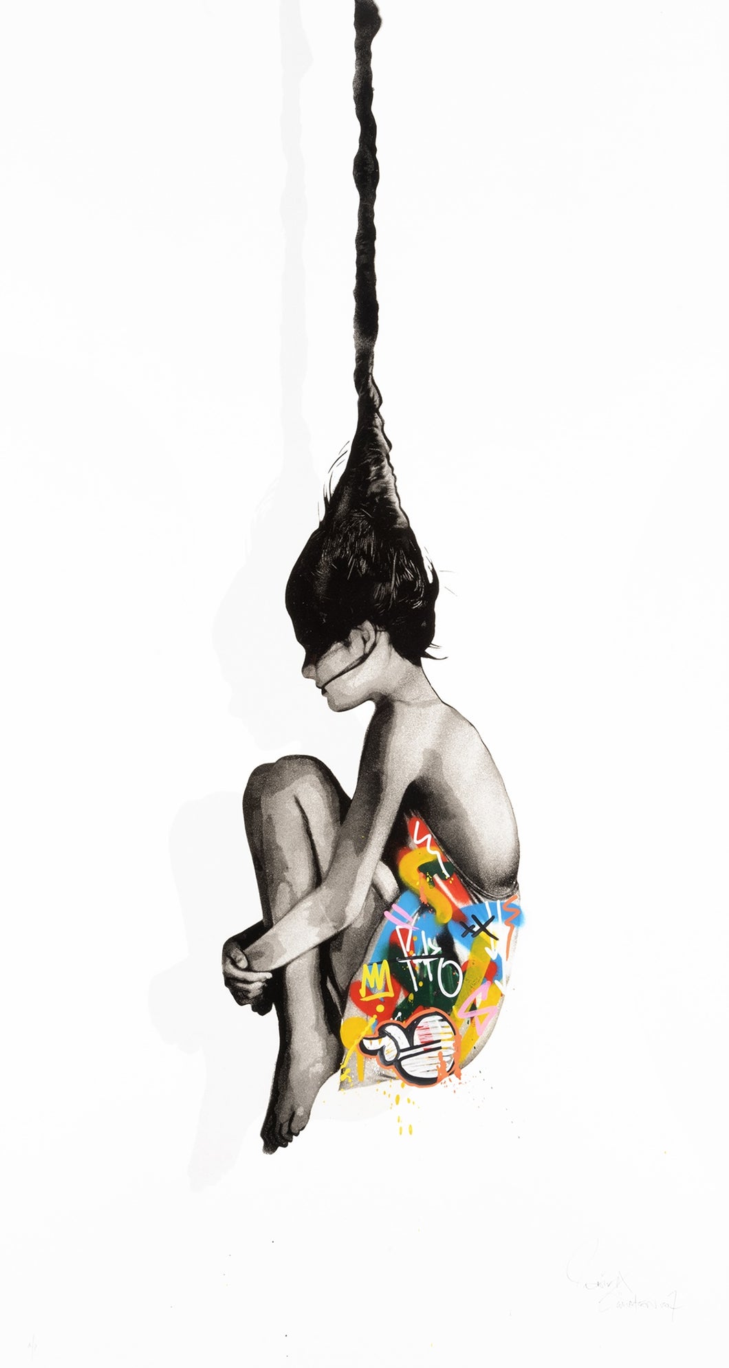MARTIN WHATSON X SNIK - FALLING OUT OF CONSCIOUSNESS - HAND FINISHED ED OF 20