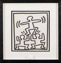 Load image into Gallery viewer, KEITH HARING&lt;br&gt;UNTITLED (LOVE, ANGEL, PYRAMID, IDEA FRAMED)
